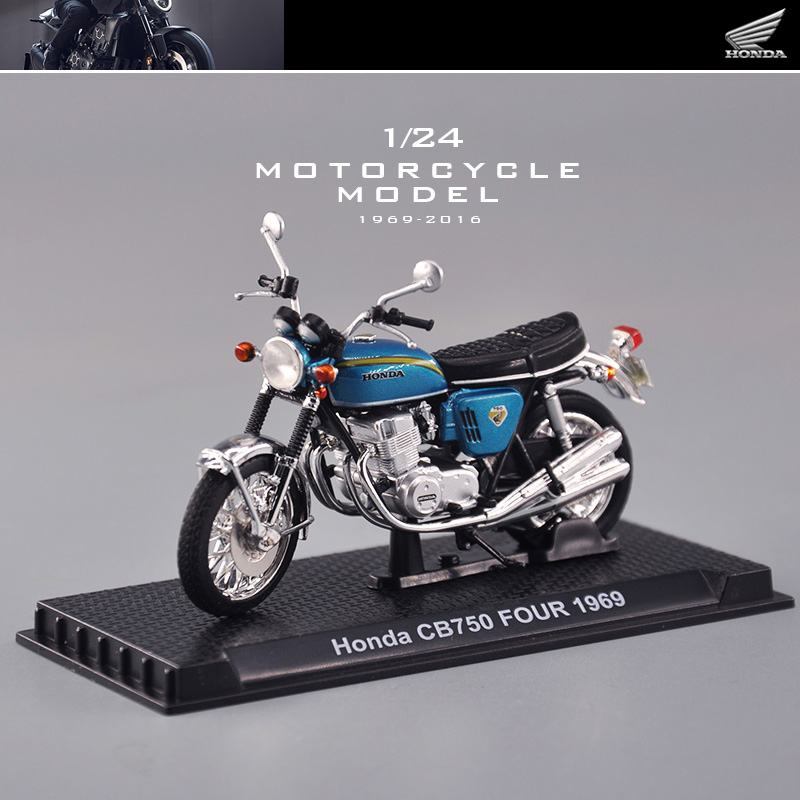 HONDA正品 本田重机摩托车模型摆件 1/24 机车赛车展示盒限量收藏