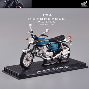 机车赛车展示盒限量收藏 HONDA正品 本田重机摩托车模型摆件