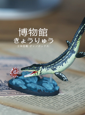Colorata日本蝴蝶社沧龙模型博物馆恐龙玩具收藏藏品旅游带回