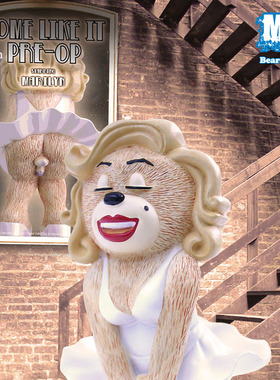 Bad Taste Bears重口味英国BT2泰迪熊坏坏熊手办正品