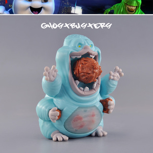 捉鬼敢死队精神释放 蓝色幽灵蒙彻 可动人偶手办模型 正版散货