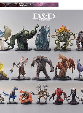 正版散货战棋威世智Wizards龙与地下城DND跑团桌游模型最后的战争
