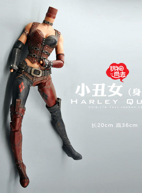 X特遣队Crazy自杀小队哈莉奎茵小丑女小丑joker手办尸体身体残骸