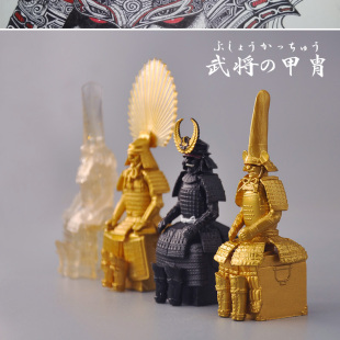 日本正版散货 万代会场限定 扭蛋 战国武将甲胄 德川家康丰田秀吉