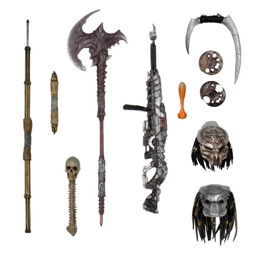 NECA正版散货铁血战士武器模型