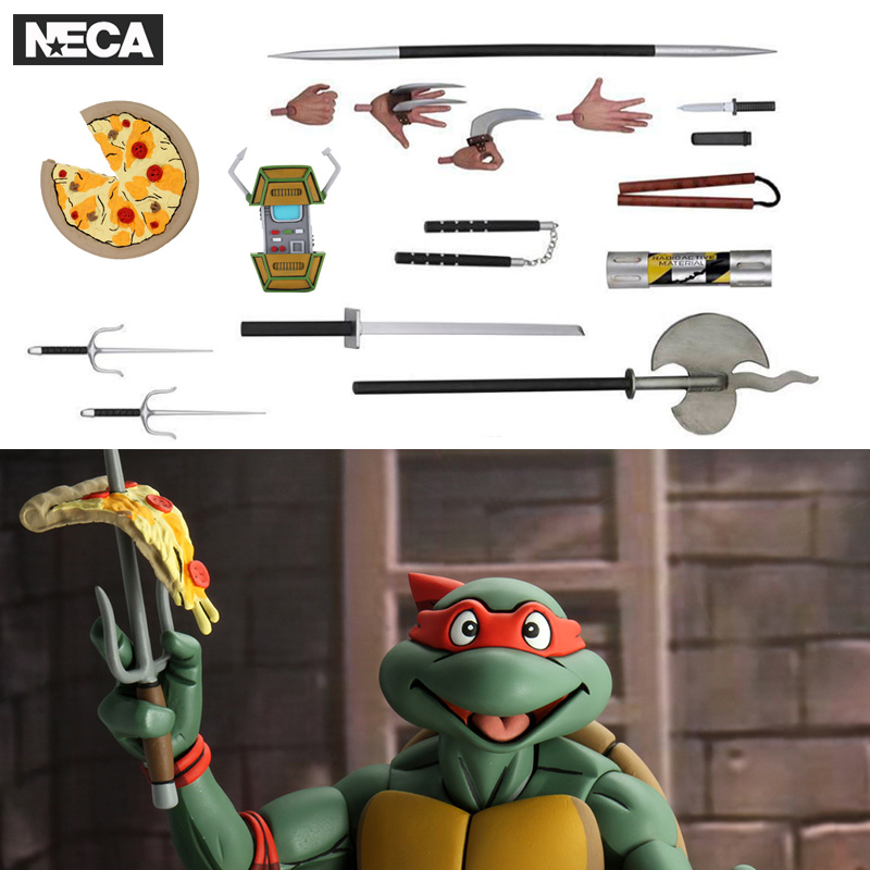 neca正版散货忍者神龟模型配件