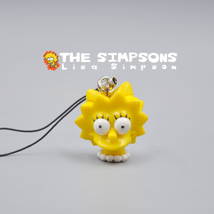 日本正版散货挂件辛普森一家 Lisa Simpson 丽莎·辛普森的姐姐A5