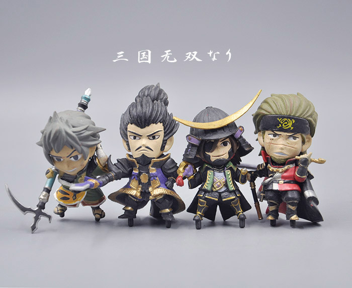 日本正版散货三国无双e6Q版公仔