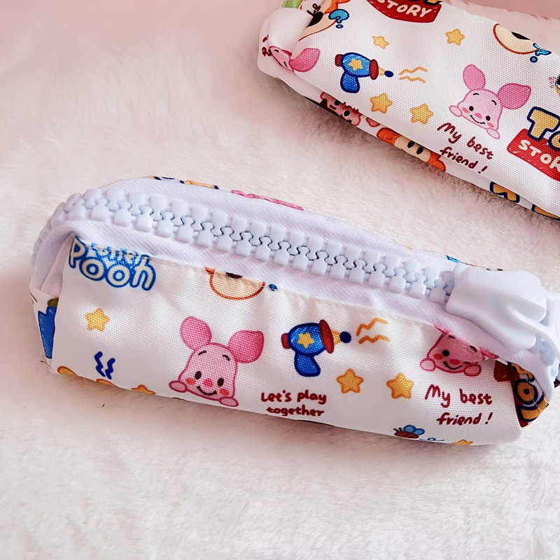 玩具总动员手工笔袋大容量高颜值大拉罐拉链笔袋少女心文具袋