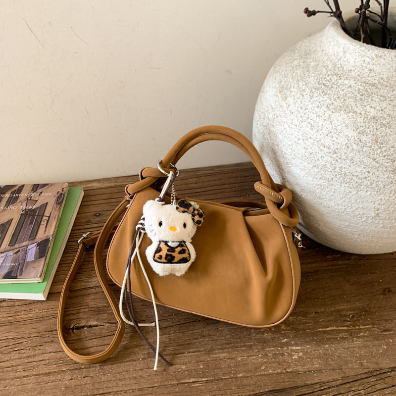 高级感手提小拎包女式2025新款时尚褶皱云朵包百搭通勤单肩斜挎包,箱包皮具/热销女包/男包,腋下包,淘宝优惠券,粉丝福利购,淘宝优惠卷