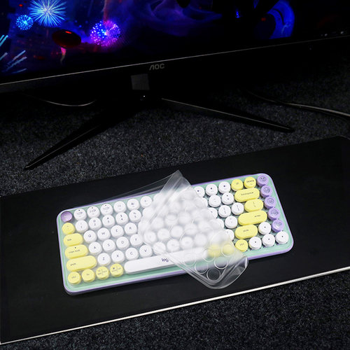 罗技popkeys无线键盘膜保护套