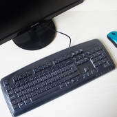 8620D 100电脑键盘保护膜 天翅键盘膜适合双飞燕KB