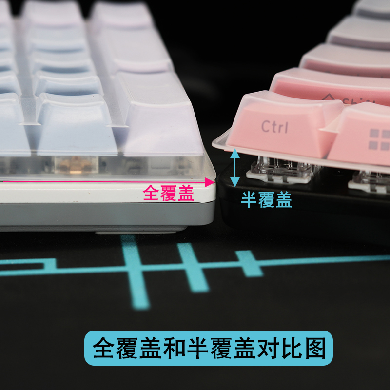 森松尼红客高端点击机械键盘膜