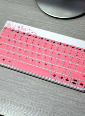 雷柏8000 E2000P台式无线键盘保护膜X220 X221 X225 X228防尘防水硅胶套配件凹凸罩子防护垫游戏装备防水防尘