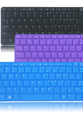 惠普1040笔记本电脑445 430 440 G2/G1键盘保护膜2015款硅胶套配件凹凸罩子防护垫游戏装备防水防尘