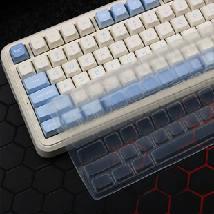 键盘膜仅适合迈从K99 V3 V2晴空蓝键盘保护膜防尘硅胶套罩子