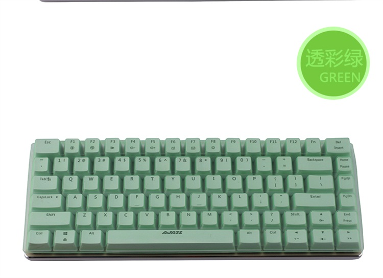 黑爵极客ak33ak33i硅胶机械键盘