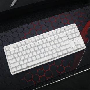 键盘膜适合雷柏V500 Pro-87机械键盘膜 防尘硅胶键盘套