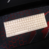 天翅键盘膜适用lofree洛斐小翘机械键盘膜100键101键68键69键帽防尘垫全键保护套透明硅胶