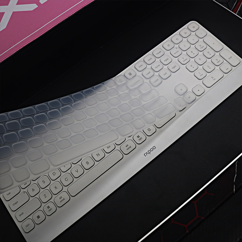 天翅键盘膜适合雷柏9500S键盘保护膜防尘保护套全覆盖键盘罩子