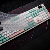 天翅键盘膜适合GANSS高斯GS3108T PRO机械键盘保护膜硅胶防尘套防水罩子凹凸套