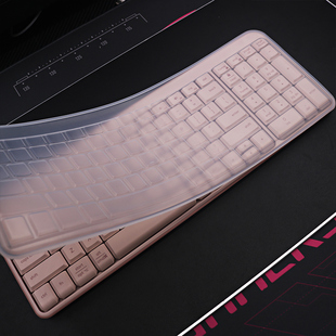 天翅键盘膜适合罗技mk106 K251键盘保护膜全覆盖硅胶防尘防水套