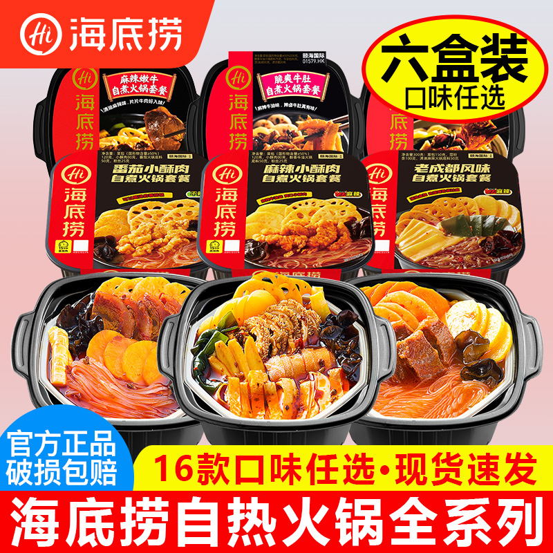 海底捞自煮火锅自助自热小火锅