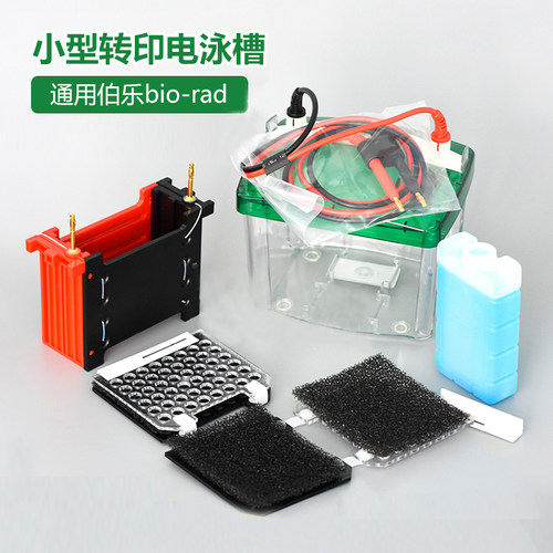 wb转膜槽bio-rad伯乐转印槽wb转印海绵冰盒转印电极芯1703930