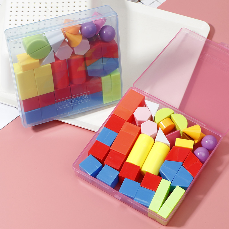 一年级数学教材上册同步平面图形认识教具数字棒立体几何模型套装