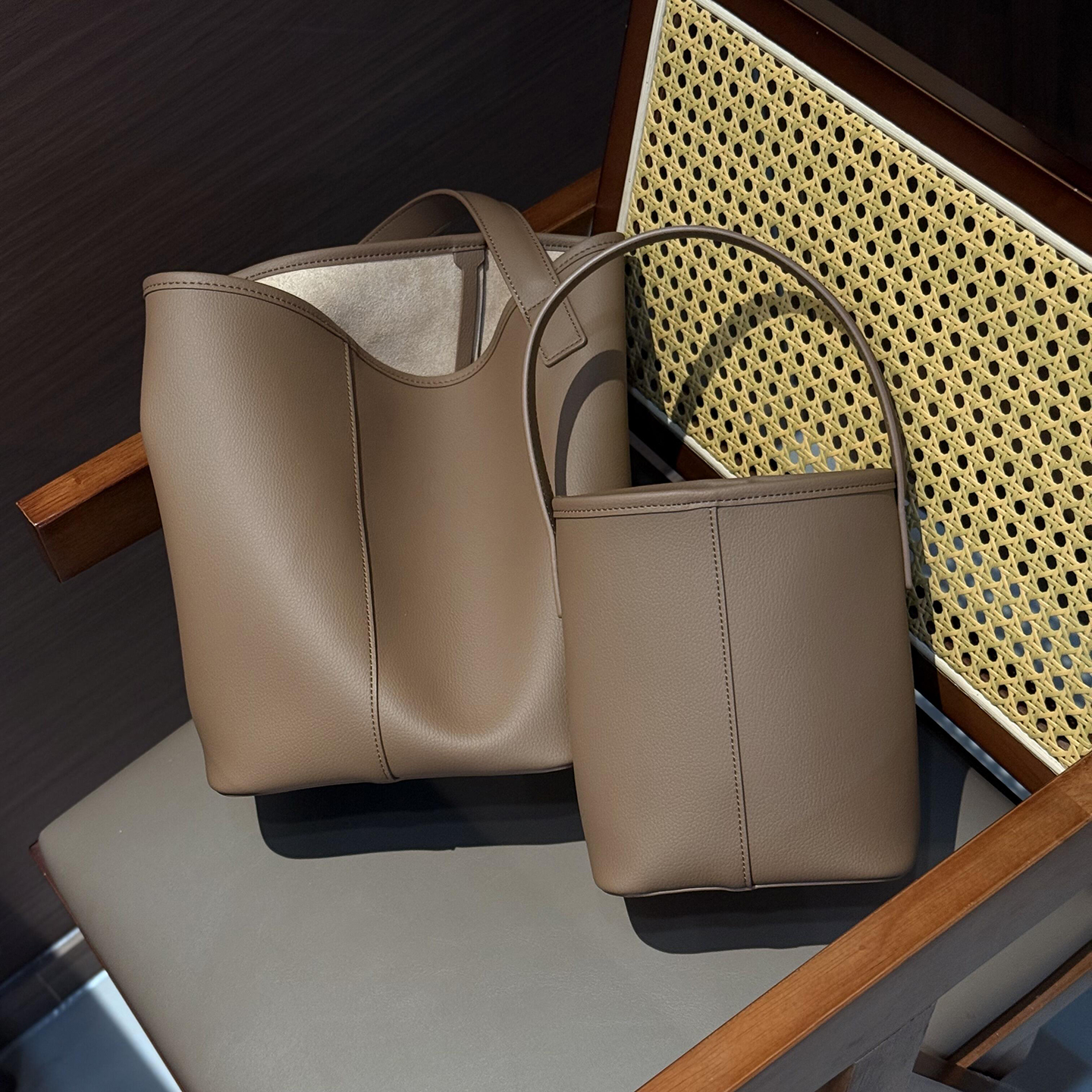 无印水桶包植物由来托特包