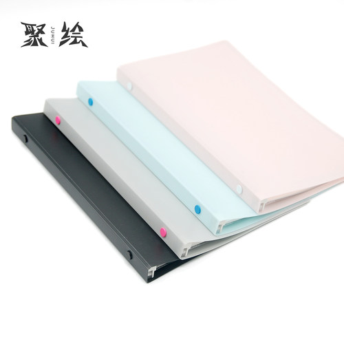 maruman满乐文软面抄黑色活页本