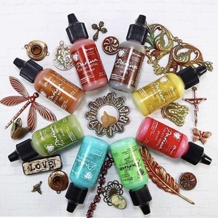 美国Ranger PATINA珠宝手工做旧颜料金属氧化绿锈效果 VINTAJ