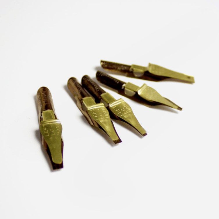 美国原装speedball 左手使用笔尖 钢笔笔尖 多种字体笔尖 LC0-LC4