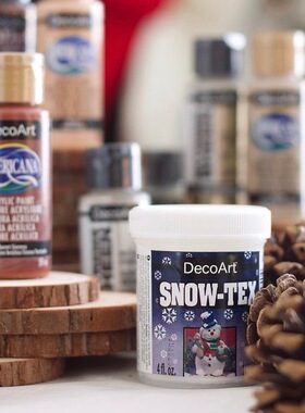 DecoArt媒介剂DA亮油底剂复古剂缓干剂布用媒介珠光剂裂纹洗笔液