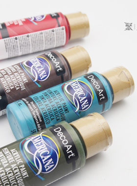 DA315~DA351 DecoArt 美国风Americana进口压克力颜料DA颜料丙烯