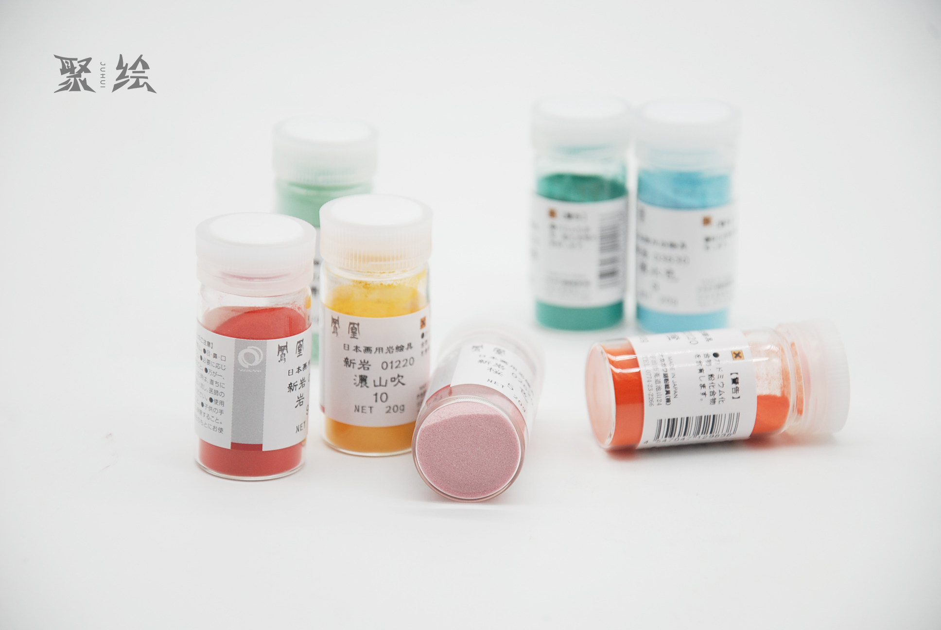 新岩绘具日本凤凰画用矿物颜料