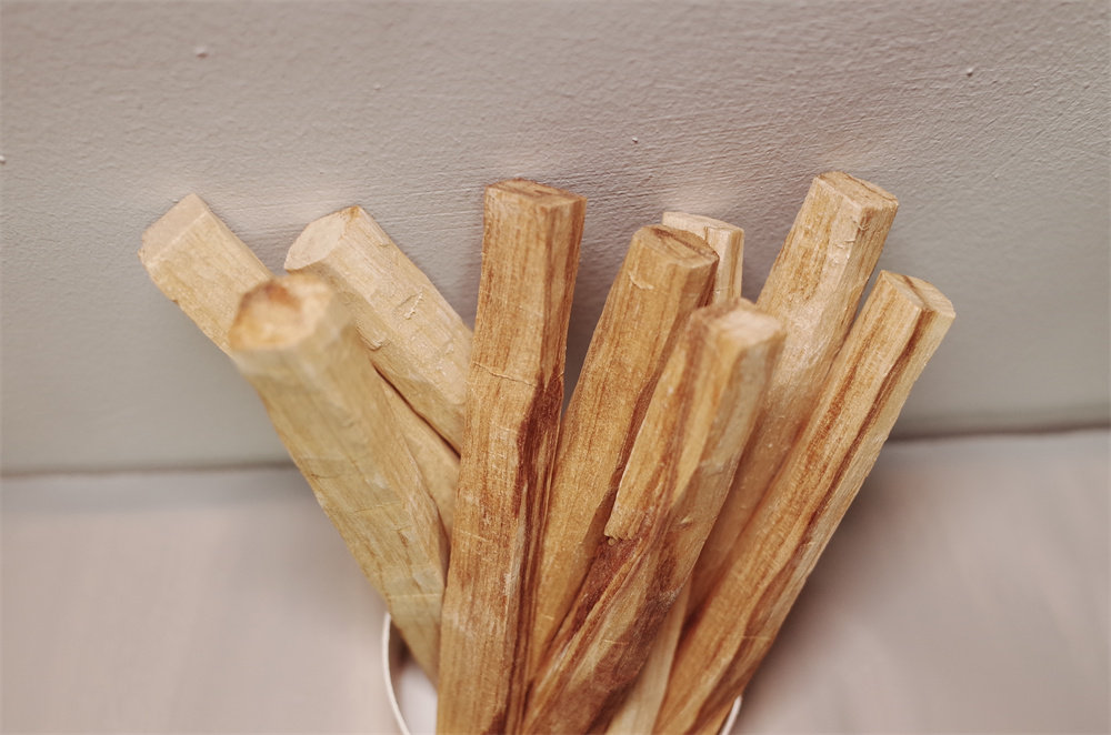 秘鲁圣木原木条天然木质香料香薰瑜伽馆家用室内净化空气舒缓精神