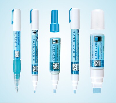 两用胶水笔吴竹变色蜻蜓胶