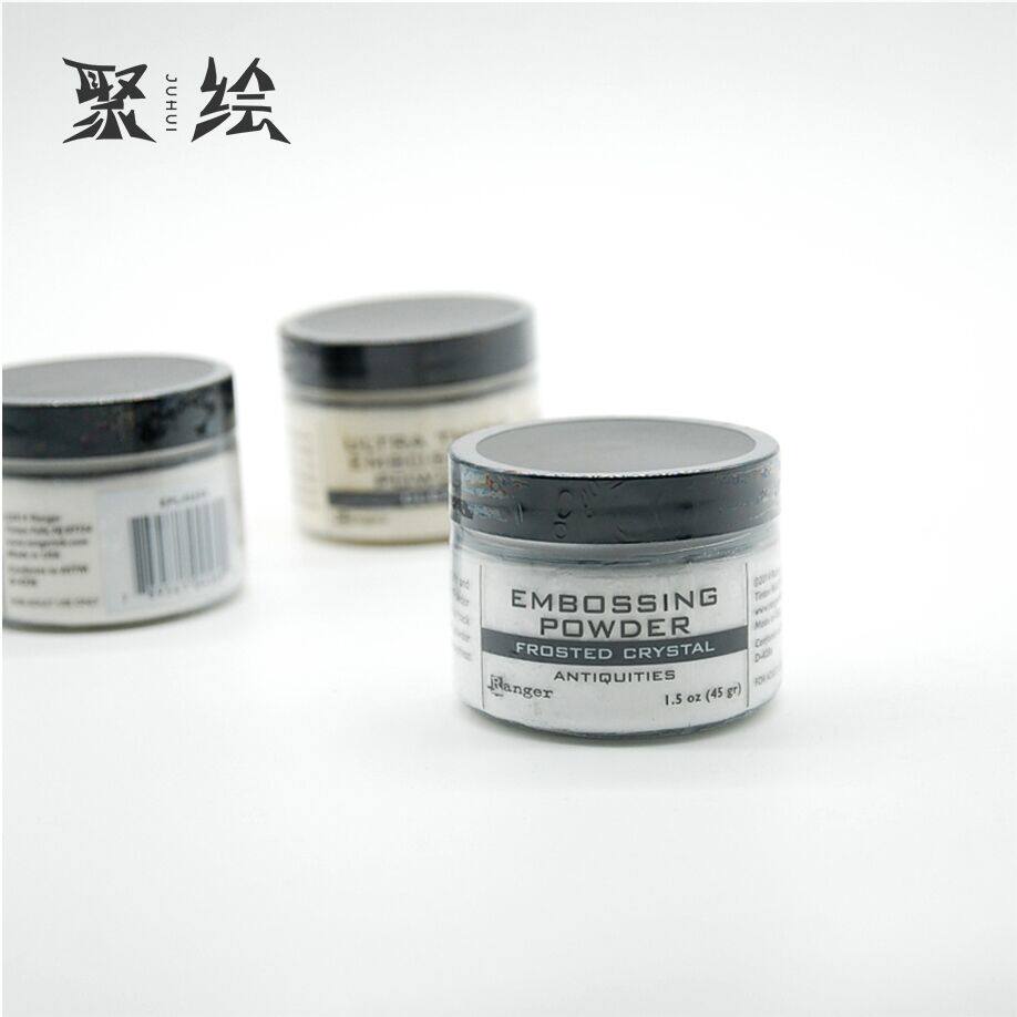 美国Ranger 凸粉浮雕粉Embossing Powder透明磨砂媒介