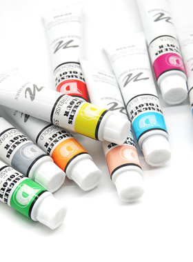 霓嘉NICKER DESIGNERS COLOR艺术家级别水粉单支DC501~524