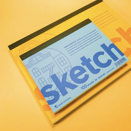 包邮日本maruman本淡彩便携