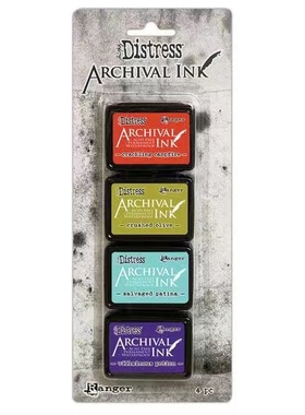 新色美国Ranger Tim Holtz Distress Archival Mini 印台組 迷你
