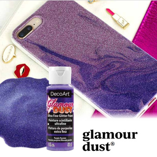 Glamour DecoArt魅力尘埃丙烯闪光颜料漆亚克力DGD闪粉金粉 Dust