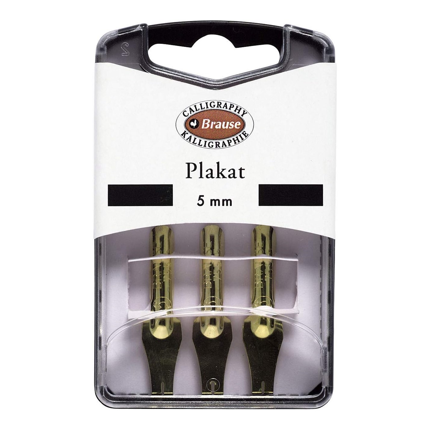 德国Brause刷形笔尖装饰字体