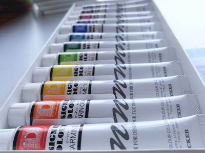 霓嘉designerscolor艺术家水粉