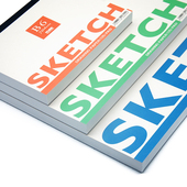 日本muse 进口 sketch素描本彩铅纸淡彩本色铅B4速写本水粉本子