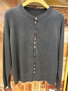 天丝优质美洋精品针织衫 上市2025年秋季 新款 艾薇娜丝设计感长袖