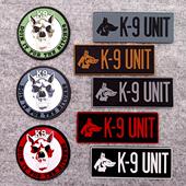 3D凹凸立体胶章K 9背心贴章使命召唤K9UNIT军犬臂章PVC服务犬胸章