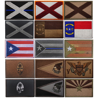 美国州旗帽章维尔京群岛萨摩亚