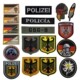 POLIZEI背包章彩虹六号臂章R6德国干员士气章德国鹰GSG9长条胸章
